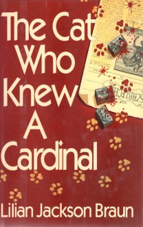 Book cover for The Cat Who Knew Cardinal