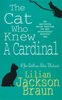 Book cover for The Cat Who Knew a Cardinal (The Cat Who… Mysteries, Book 12)