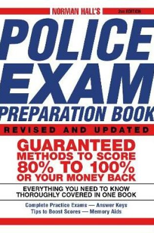 Cover of Norman Hall's Police Exam Preparation Book