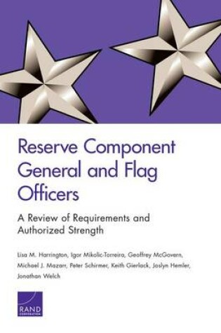 Cover of Reserve Component General and Flag Officers