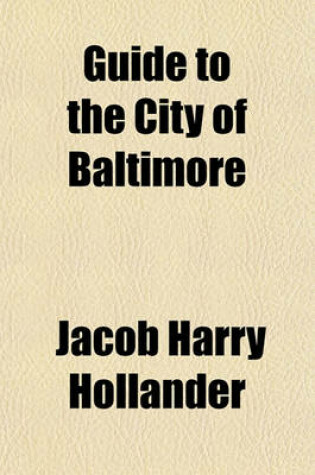 Cover of Guide to the City of Baltimore