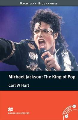 Book cover for Macmillan Readers Michael Jackson King of Pop Pre Intermediate without CD Reader