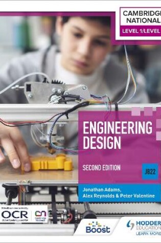 Cover of Level 1/Level 2 Cambridge National in Engineering Design (J822): Second Edition