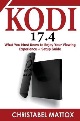 Book cover for Kodi 17.4