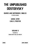 Book cover for The Unpublished Dostoyevsky