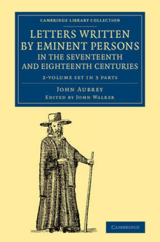 Cover of Letters Written by Eminent Persons in the Seventeenth and Eighteenth Centuries 2 Volume Set