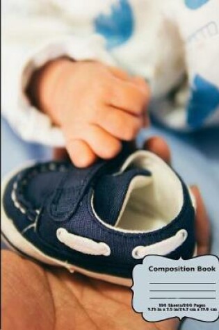 Cover of Baby Shoe Composition Notebook