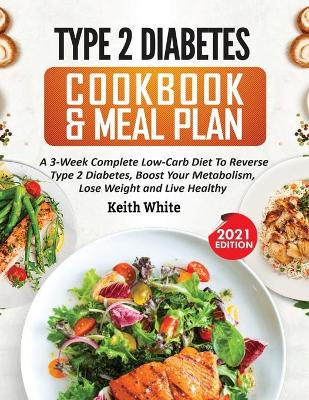 Cover of Type 2 Diabetes Cookbook & Meal Plan