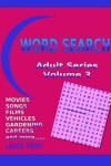 Book cover for Word Search Adult Series Volume 3