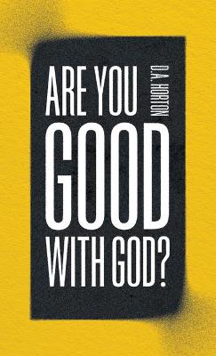 Book cover for Are You Good with God?