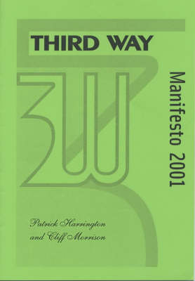 Book cover for Third Way Manifesto