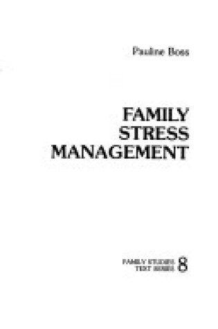 Cover of Family Research Methods