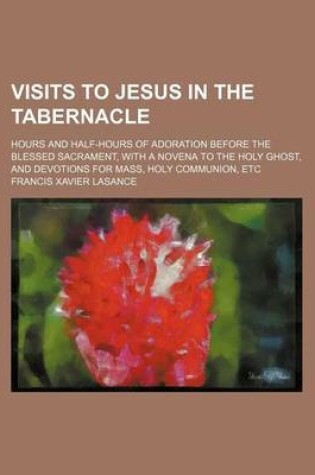 Cover of Visits to Jesus in the Tabernacle; Hours and Half-Hours of Adoration Before the Blessed Sacrament, with a Novena to the Holy Ghost, and Devotions for