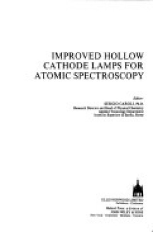 Cover of Improved Hollow Cathode Lamps for Atomic Spectroscopy