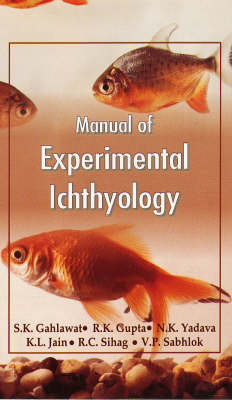 Book cover for Manual of Experimental Ichthyology