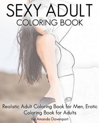 Book cover for Sexy Adult Coloring Book