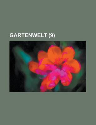 Book cover for Gartenwelt (9 )