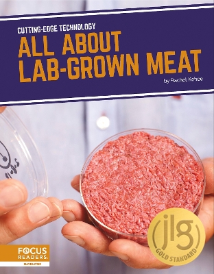 Book cover for All About Lab-Grown Meat