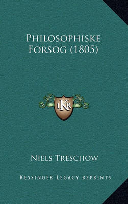 Book cover for Philosophiske Forsog (1805)