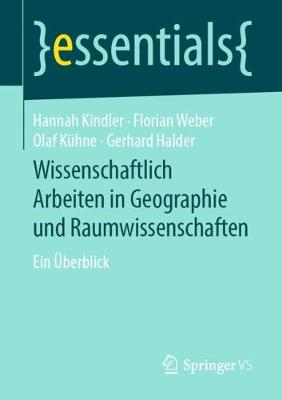 Cover of Wissenschaftlich Arbeiten in Geographie und Raumwissenschaften
