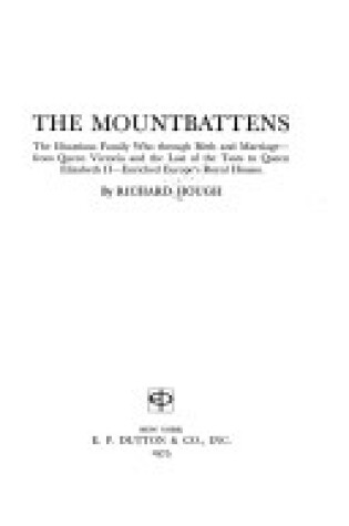 Cover of The Mountbattens