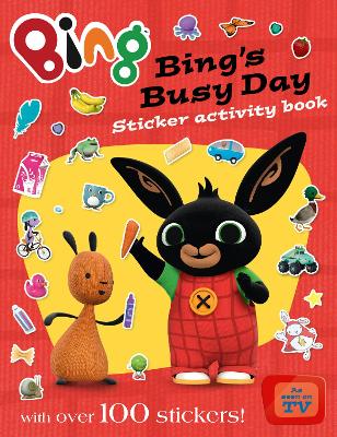 Book cover for Bing’s Busy Day Sticker Activity Book