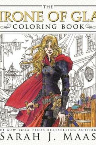 Cover of The Throne of Glass Coloring Book