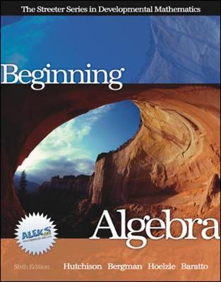 Book cover for Beginning Algebra with MathZone