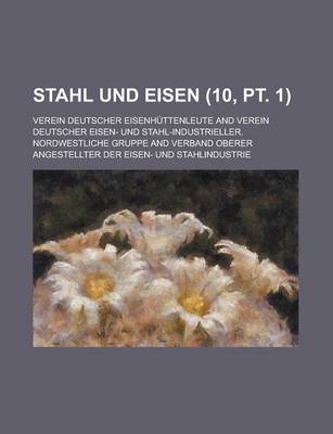 Book cover for Stahl Und Eisen (10, PT. 1 )