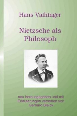 Cover of Nietzsche ALS Philosoph