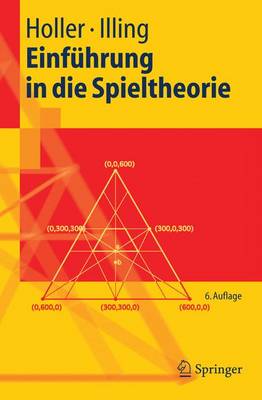 Book cover for Einfuhrung in Die Spieltheorie