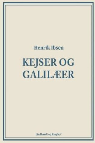 Cover of Kejser og galilæer