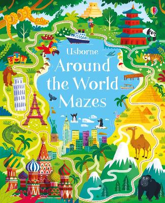 Book cover for Around the World Mazes