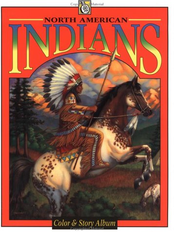 Book cover for North American Indians: Colour