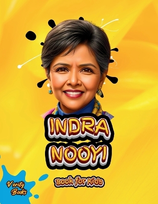 Book cover for Indra Nooyi Book for Kids