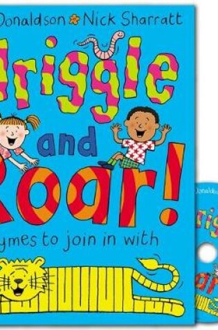 Cover of Wriggle and Roar Book and CD Pack