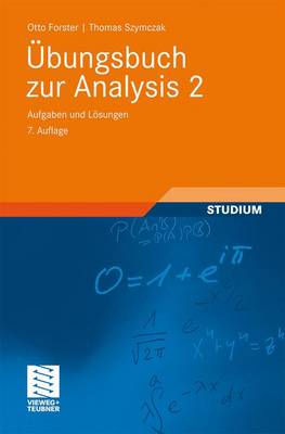Cover of Bungsbuch Zur Analysis 2