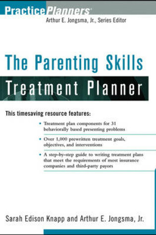 Cover of The Parenting Skills Treatment Planner