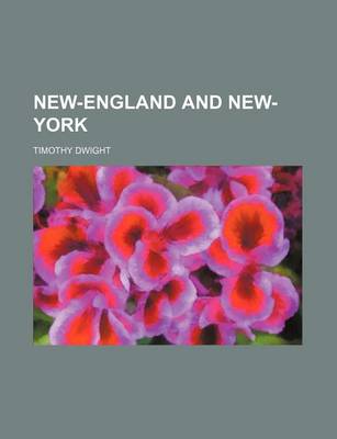 Book cover for New-England and New-York