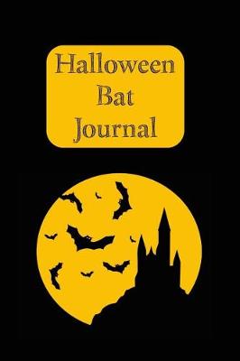 Book cover for Halloween Bat Journal