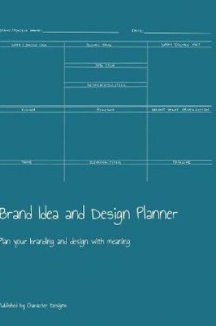 Cover of Brand Idea and Design Planner