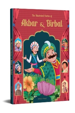 Cover of The Illustrated Stories of Akbar and Birbal