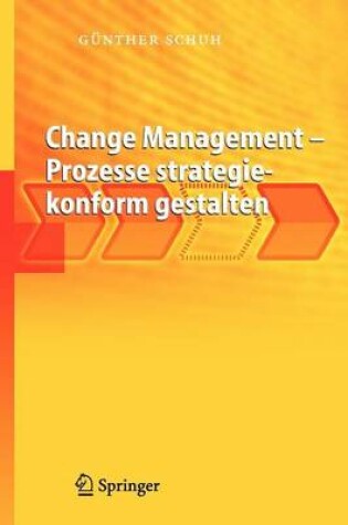 Cover of Change Management - Prozesse Strategiekonform Gestalten