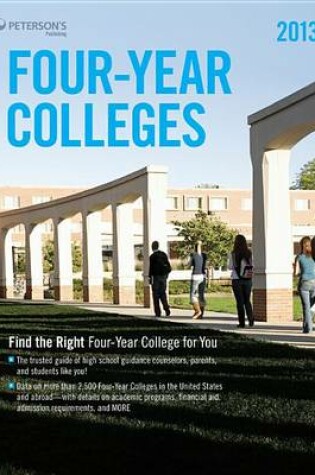 Cover of Four-Year Colleges 2013