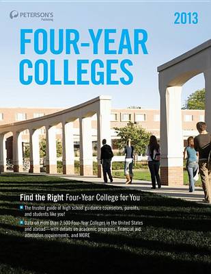Cover of Four-Year Colleges 2013