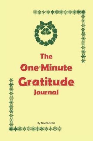 Cover of The One-Minute Gratitude Journal