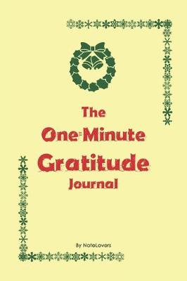 Book cover for The One-Minute Gratitude Journal