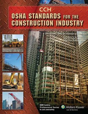 Cover of OSHA Standards for the Construction Industry as of 08/2010