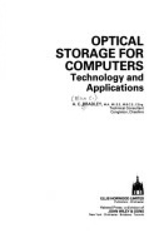 Cover of Optical Storage for Computers