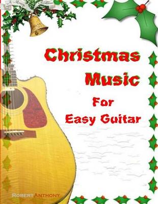 Book cover for Christmas Music for Easy Guitar